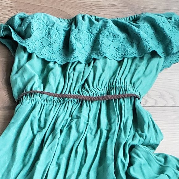 Rodeo Time! western Women's Strapless Summer Dress. - Picture 4 of 12